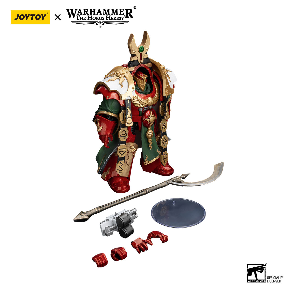 JOYTOY Horus Heresy Thousand Sons Legion Praetor in Cataphractii Terminator Armour figure
