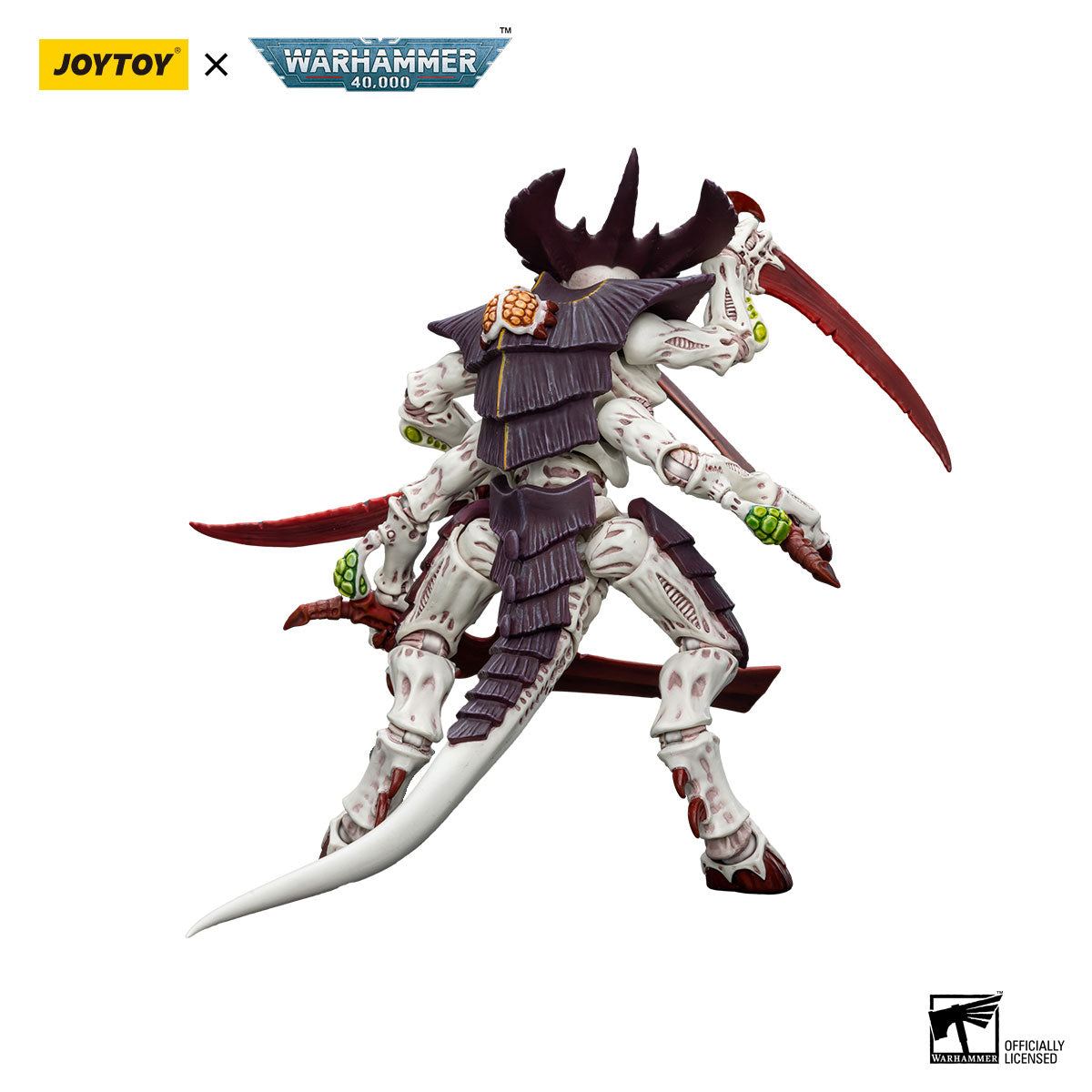 JOYTOY Warhammer 40K Tyranids Hive Fleet Leviathan Tyranid Warrior figure