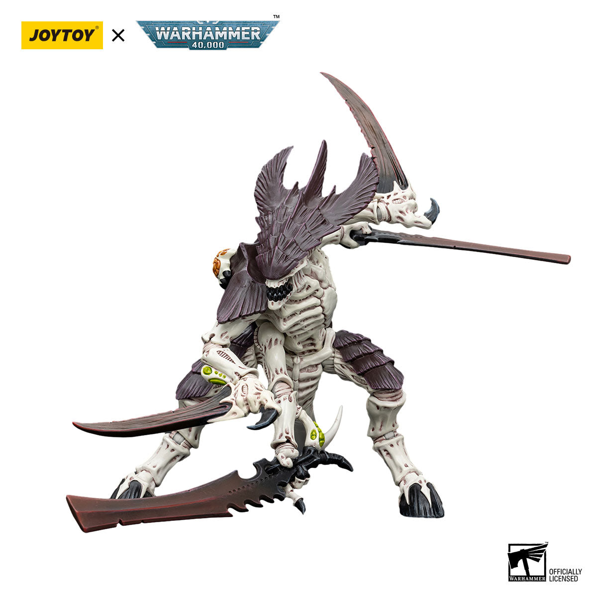 JOYTOY Warhammer 40K Tyranids Hive Fleet Leviathan Tyranid Warrior figure