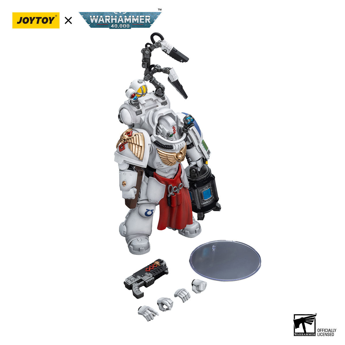 JOYTOY Warhammer 40K Ultramarines Apothecary Biologis figure