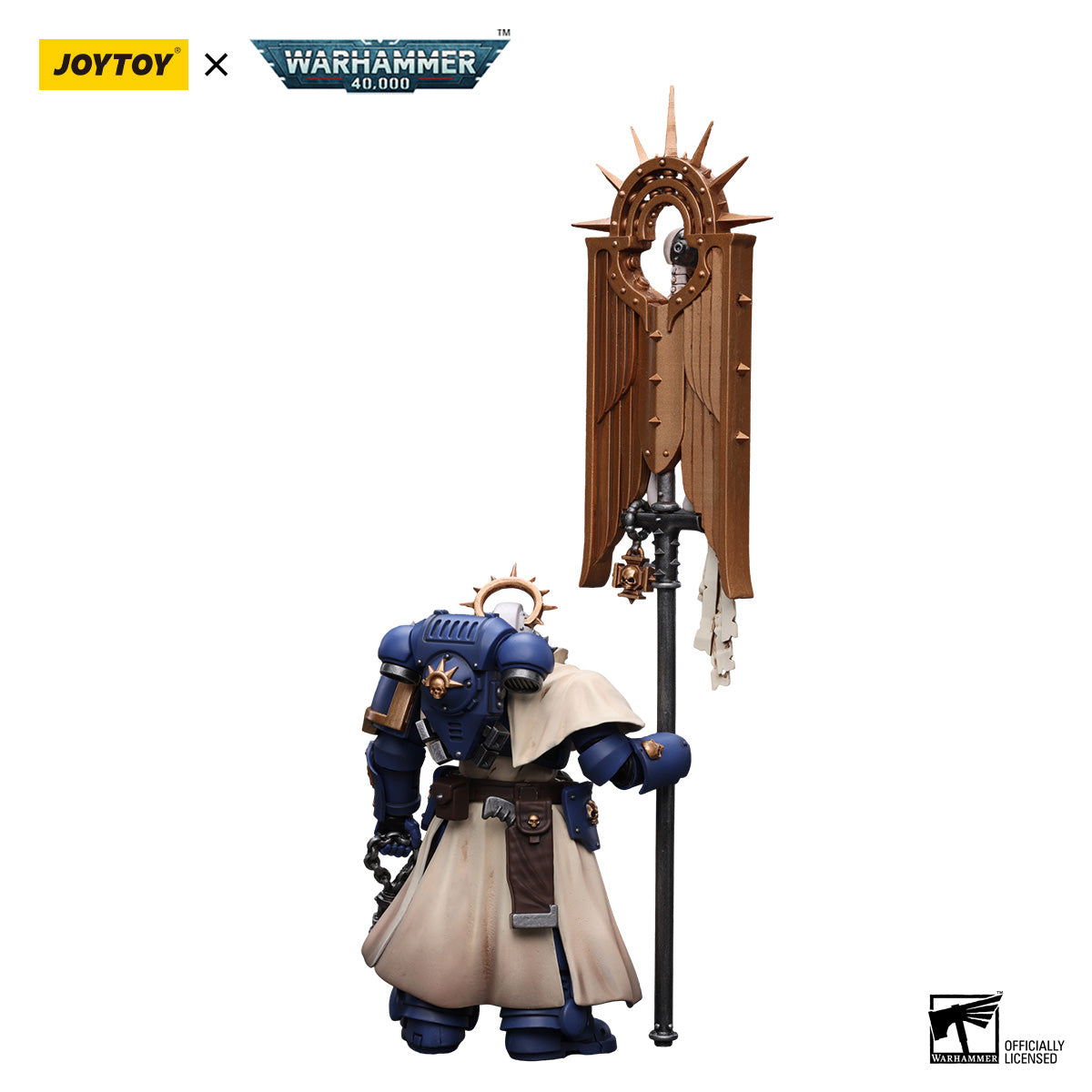 JOYTOY Warhammer 40K Ultramarines Bladeguard Ancient figure