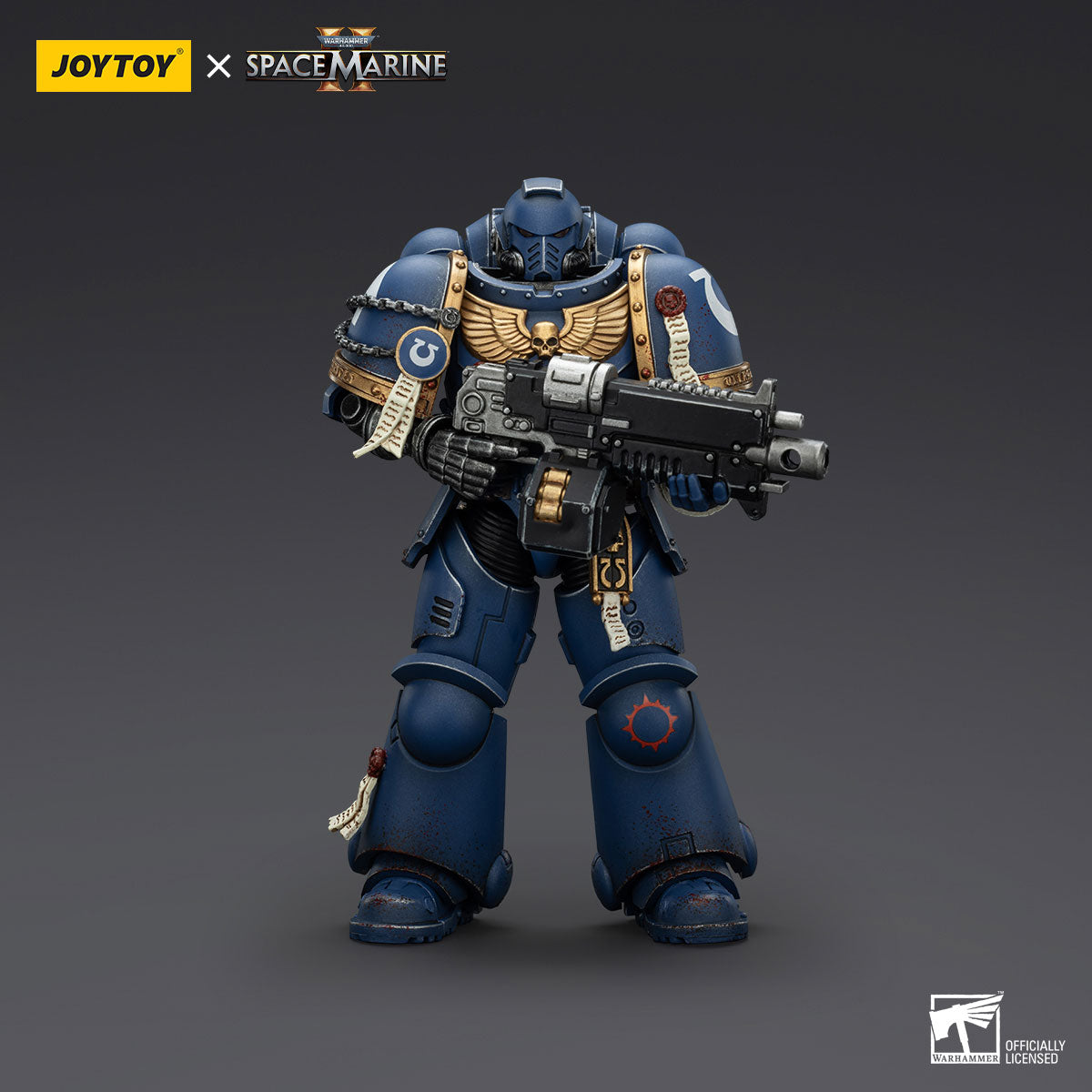 JOYTOY Warhammer 40K Space Marine 2 Ultramarines Brother Chairon-Collectors Edition figure