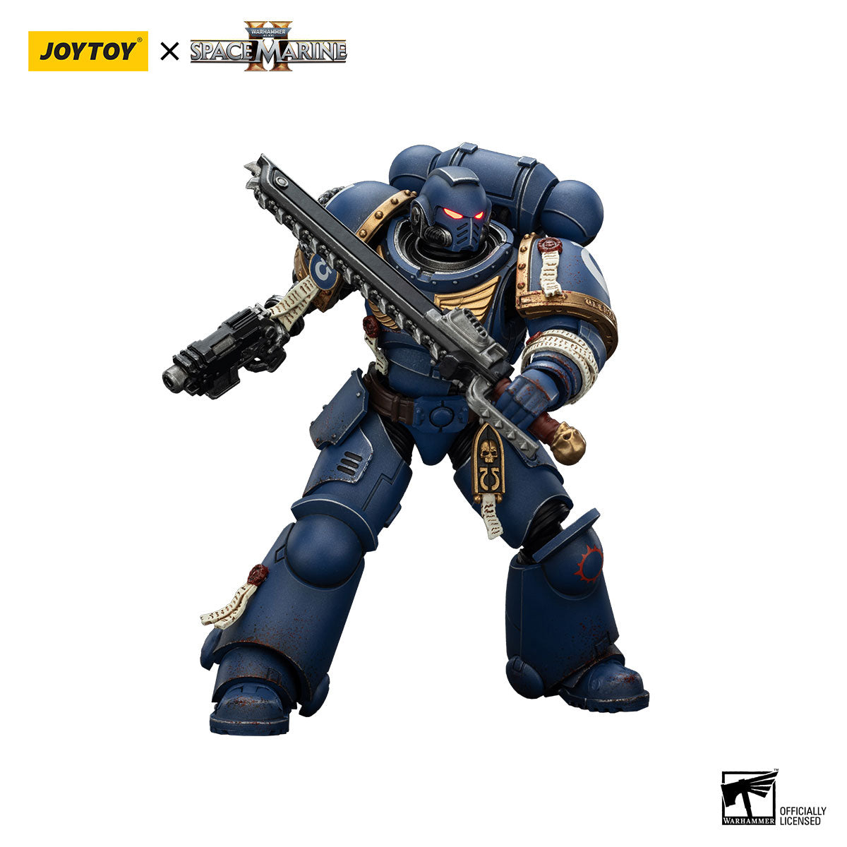JOYTOY Warhammer 40K Space Marine 2 Ultramarines Brother Chairon-Collectors Edition figure