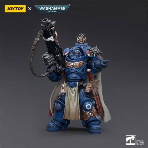 JOYTOY Warhammer 40K Ultramarines Captain figure