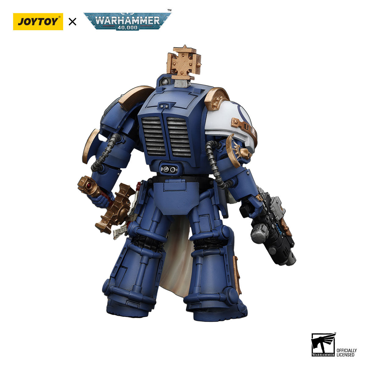 JOYTOY Warhammer 40K Ultramarines Captain in Terminator Armour figure