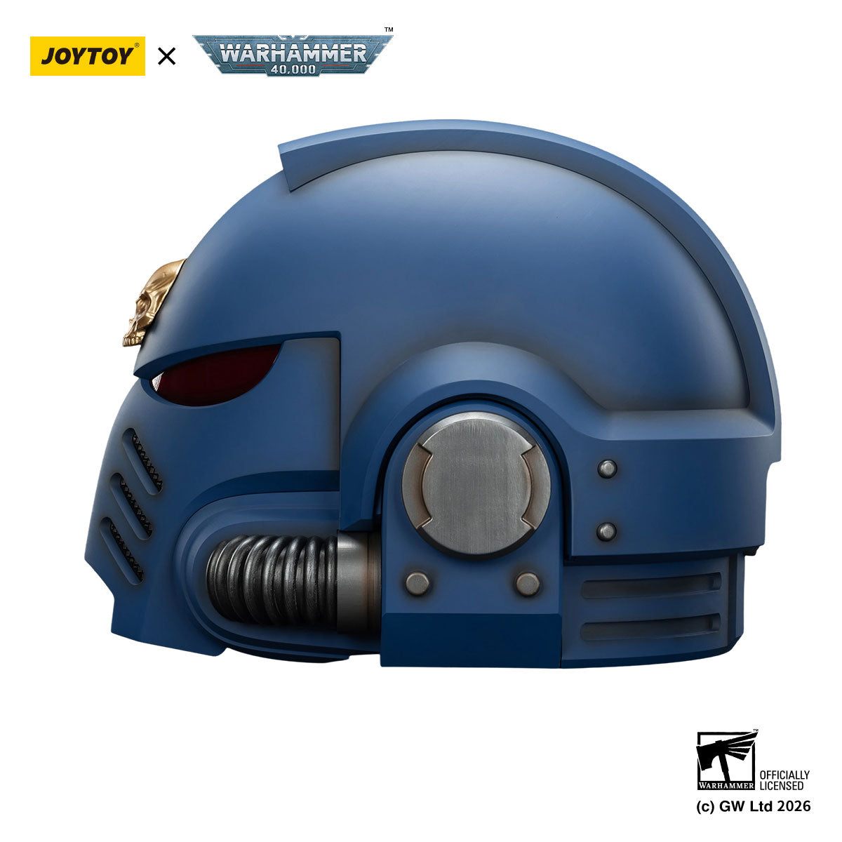 JOYTOY Warhammer 40K Ultramarines Captain MkX Helmet figure