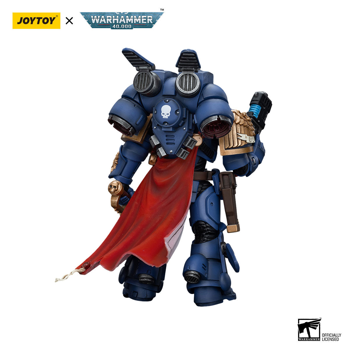 JOYTOY Warhammer 40K Ultramarines Captain figure
