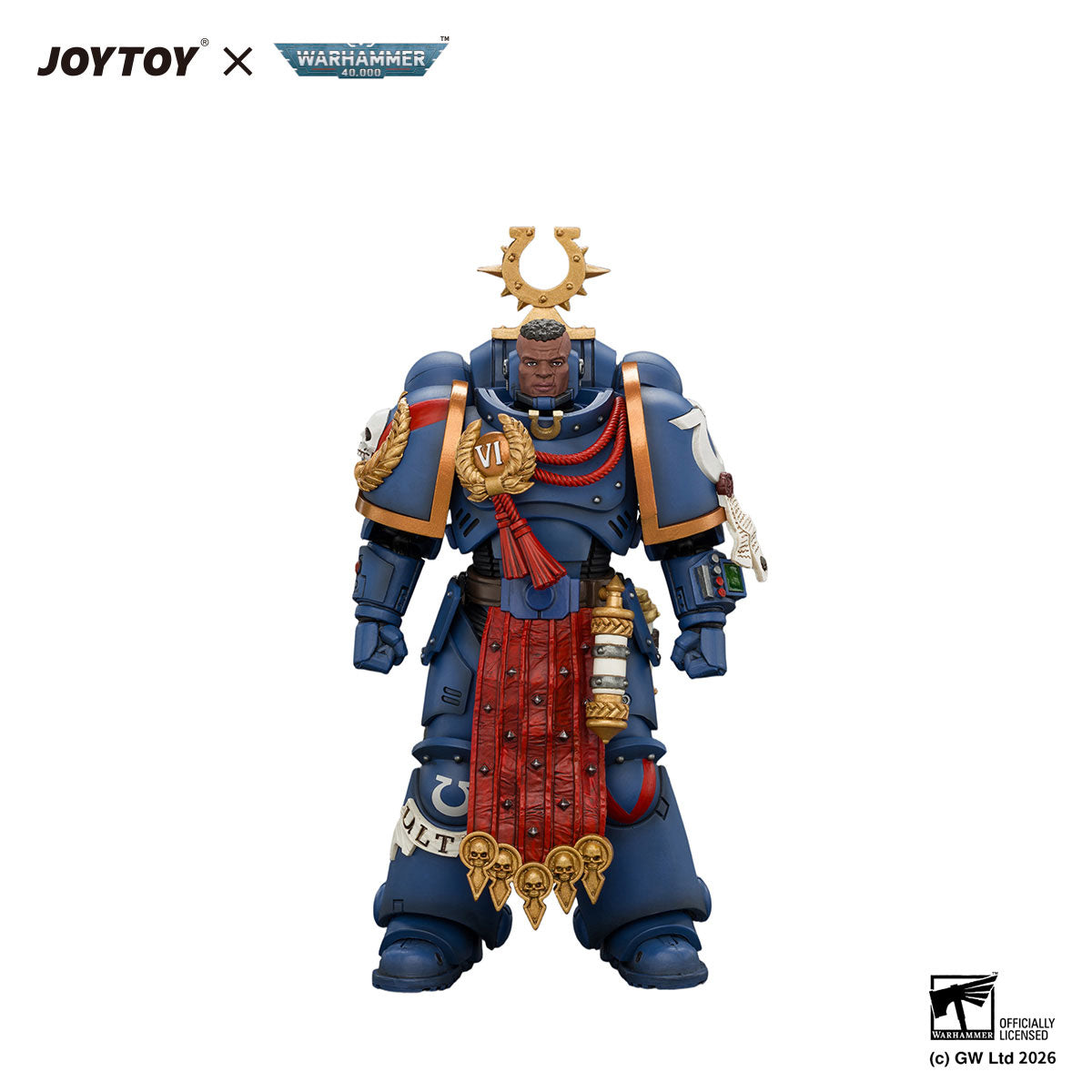 JOYTOY Warhammer 40K Ultramarines Ferren Areios figure