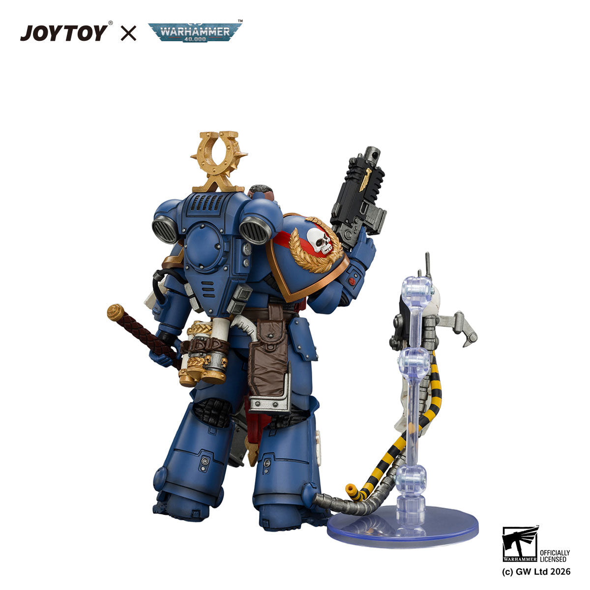 JOYTOY Warhammer 40K Ultramarines Ferren Areios figure