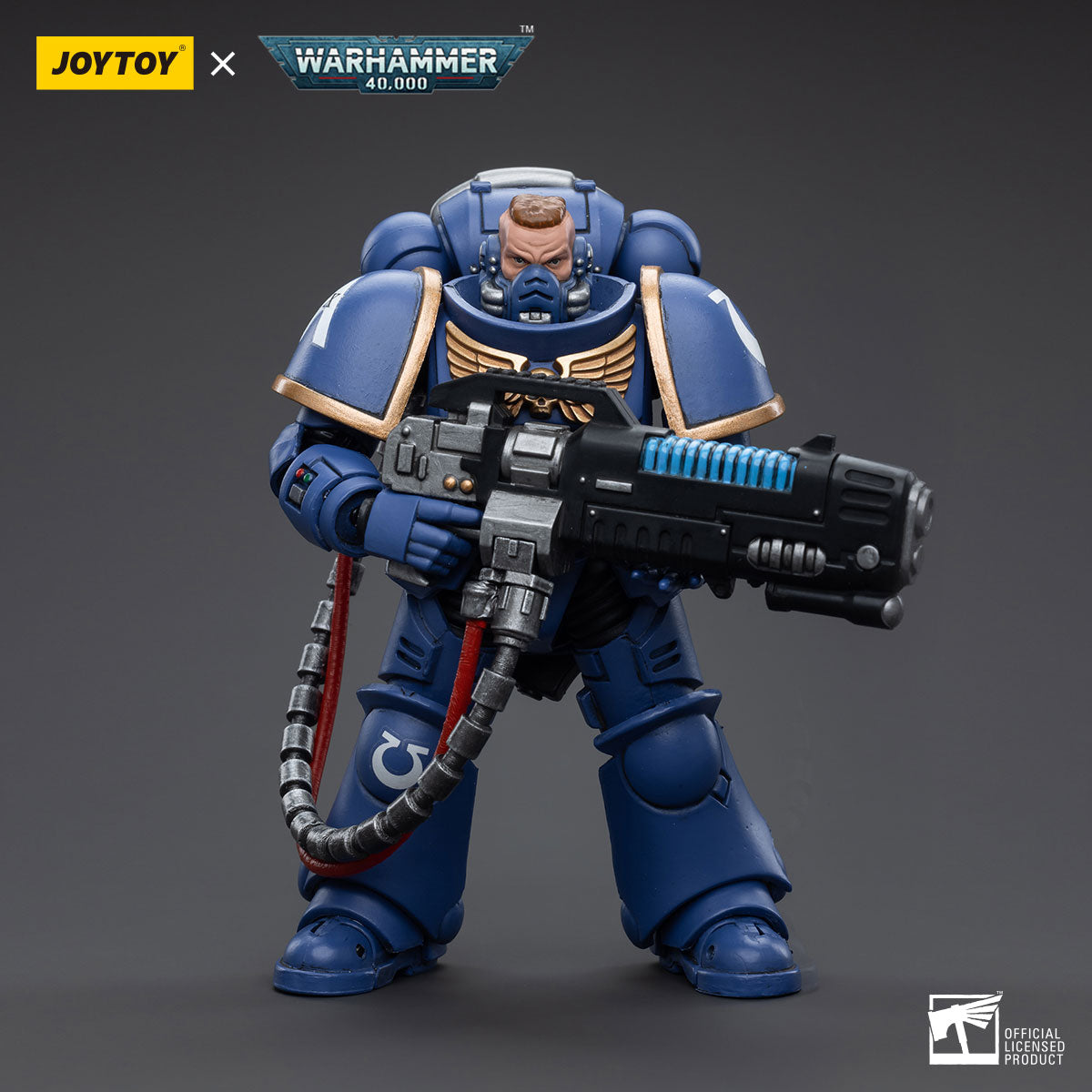 JOYTOY Warhammer 40K Ultramarines Hellblasters Brother Paxor figure