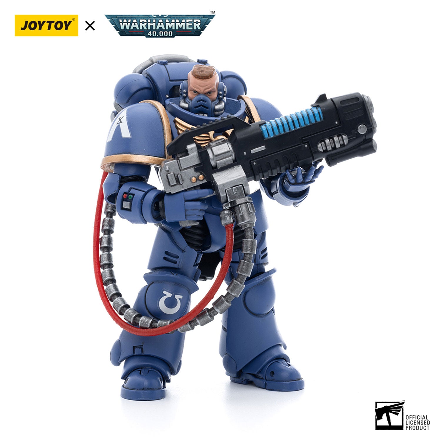 JOYTOY Warhammer 40K Ultramarines Hellblasters Brother Paxor figure
