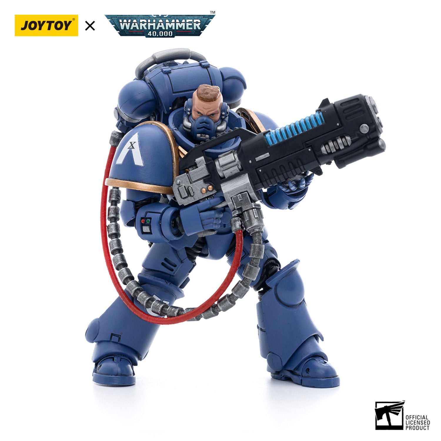 JOYTOY Warhammer 40K Ultramarines Hellblasters Brother Paxor figure