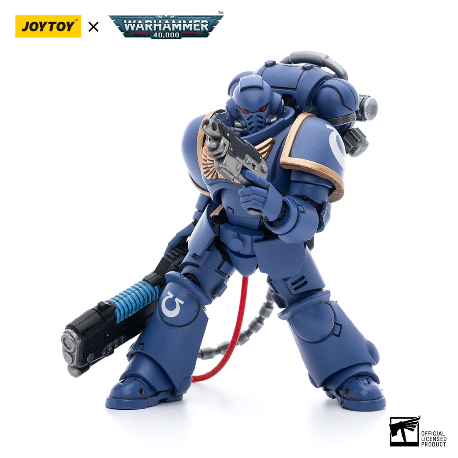 JOYTOY Warhammer 40K Ultramarines Hellblasters Brother Paxor figure