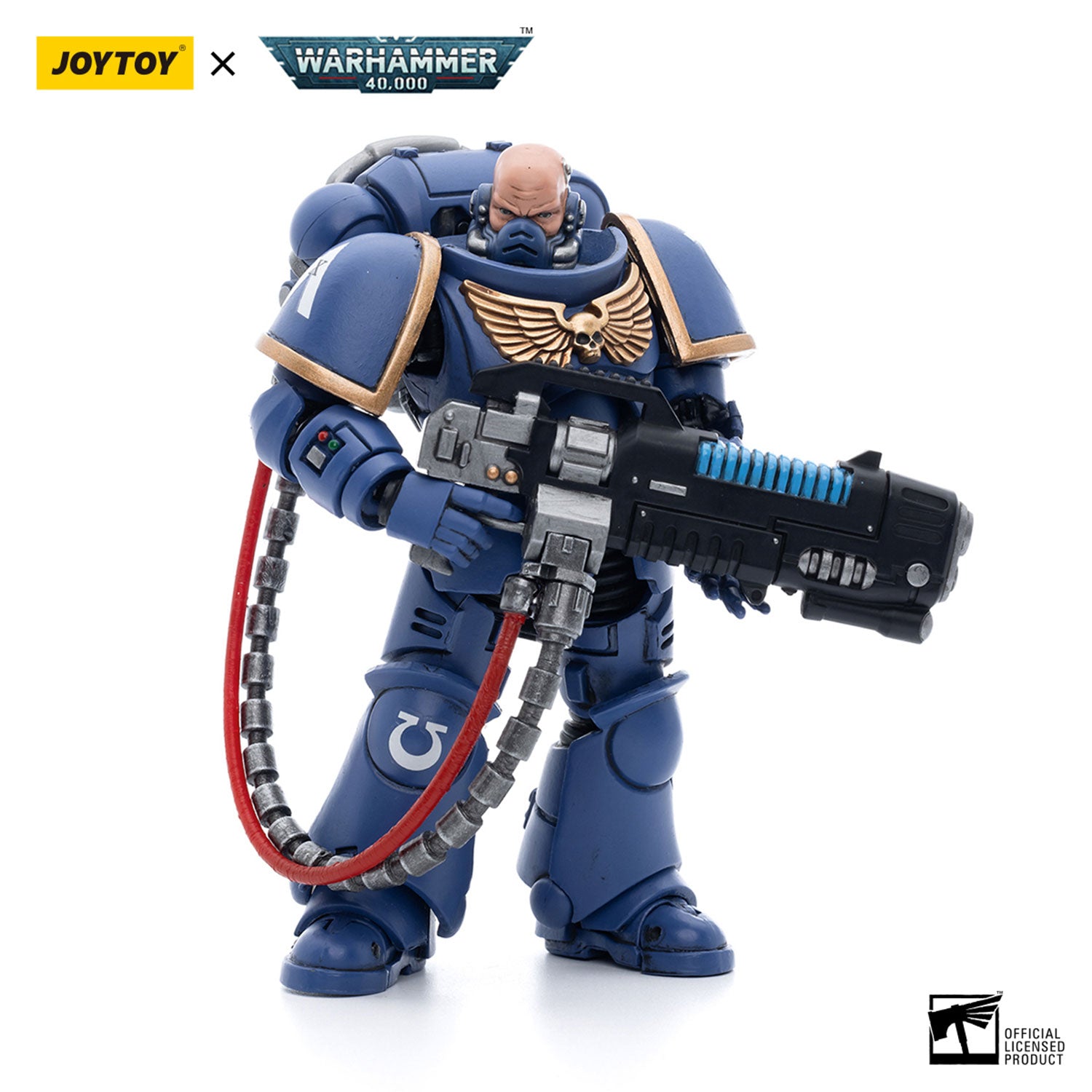 JOYTOY Warhammer 40K Ultramarines Hellblasters Brother Torsus figure