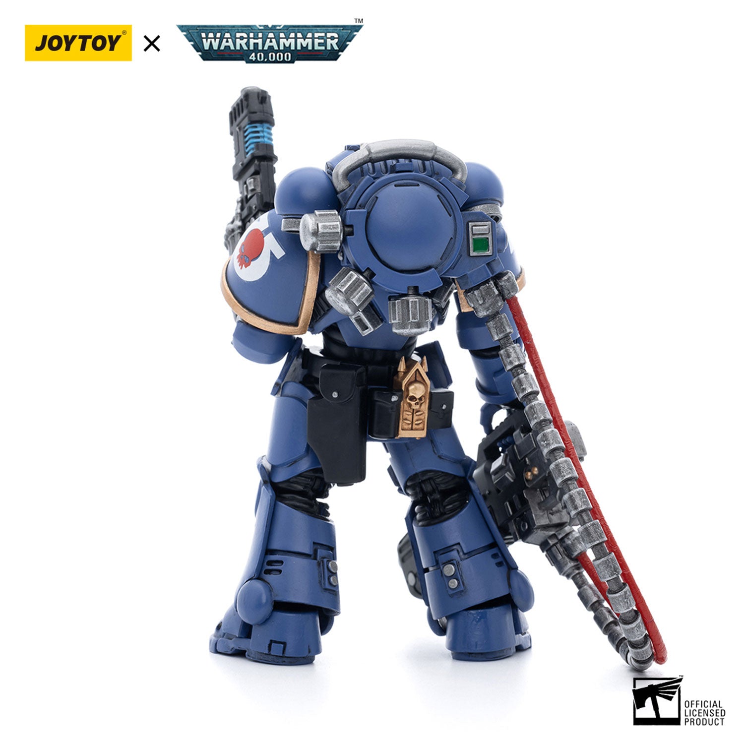 JOYTOY Warhammer 40K Ultramarines Hellblasters Sergeant Ulaxes figure