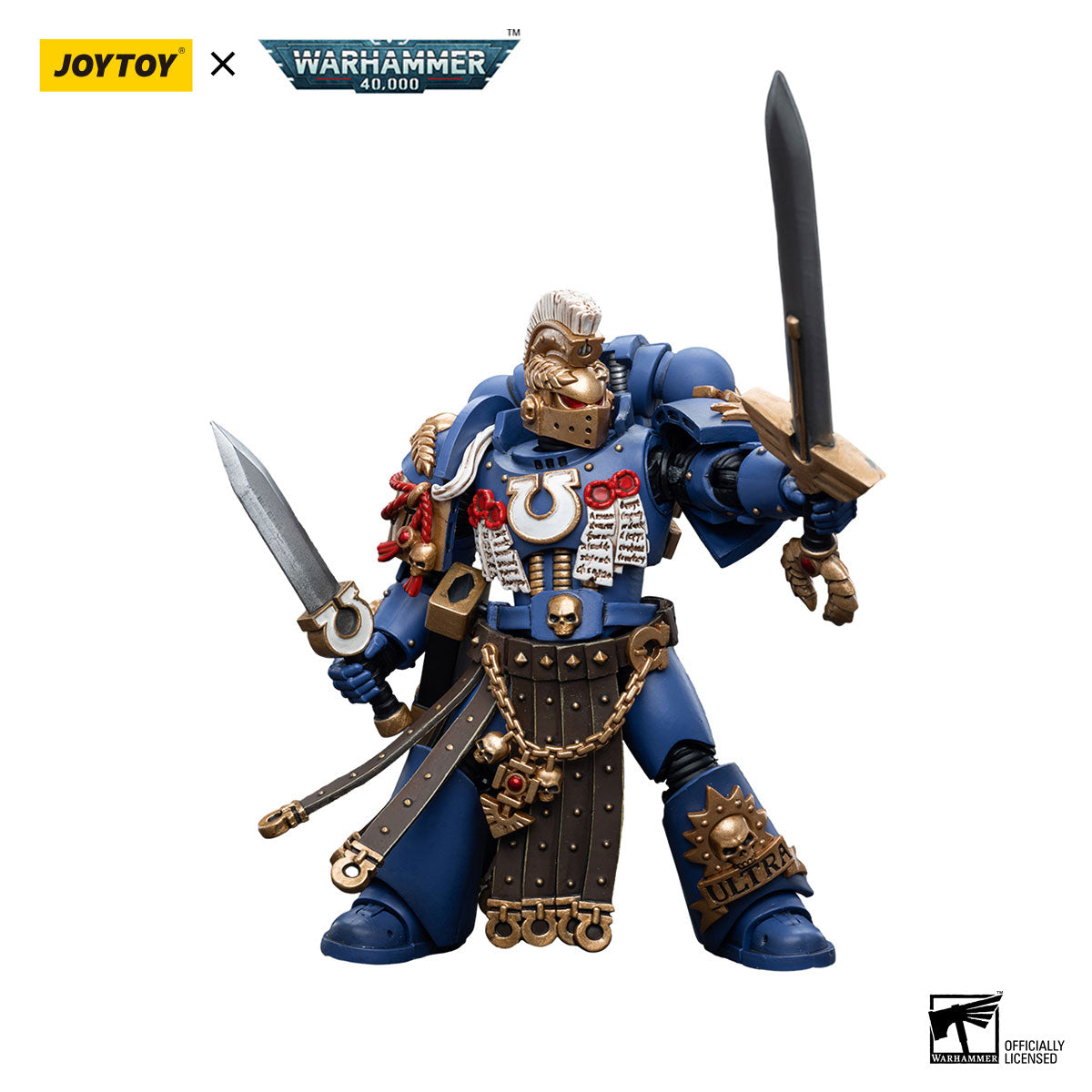JOYTOY Warhammer 40K Ultramarines Honour Guard Chapter Champion figure
