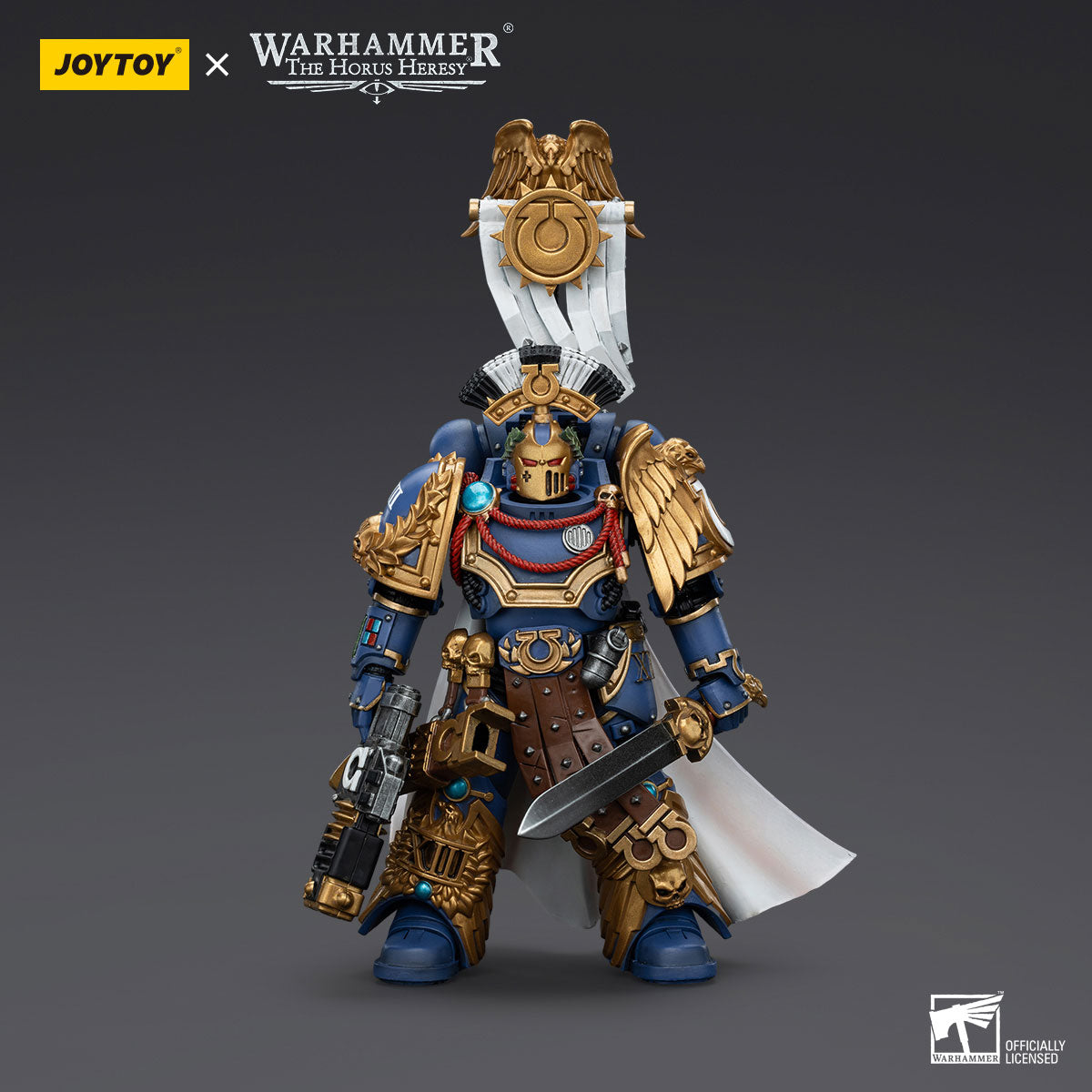 JOYTOY Horus Heresy Ultramarines Legion Praetor figure