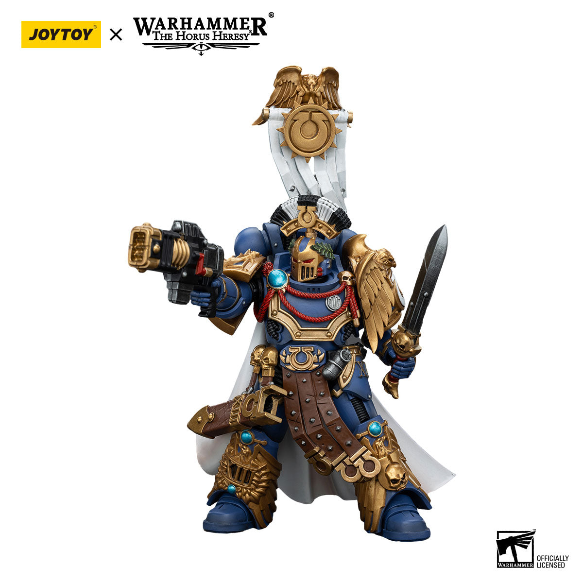JOYTOY Horus Heresy Ultramarines Legion Praetor figure