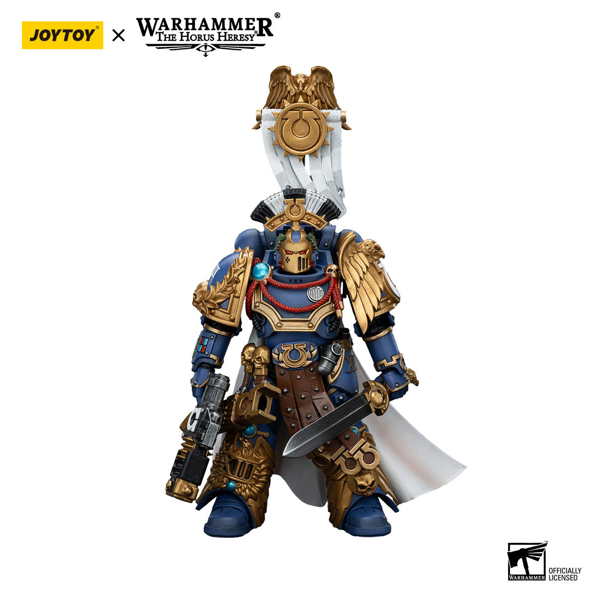 JOYTOY Horus Heresy Ultramarines Legion Praetor figure