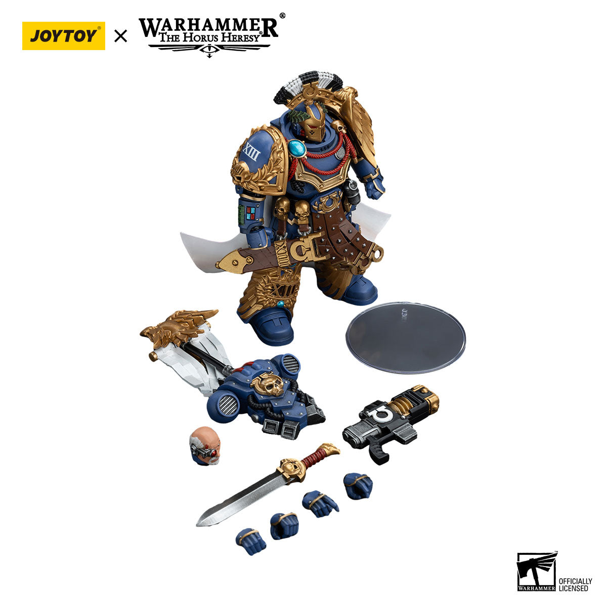JOYTOY Horus Heresy Ultramarines Legion Praetor figure