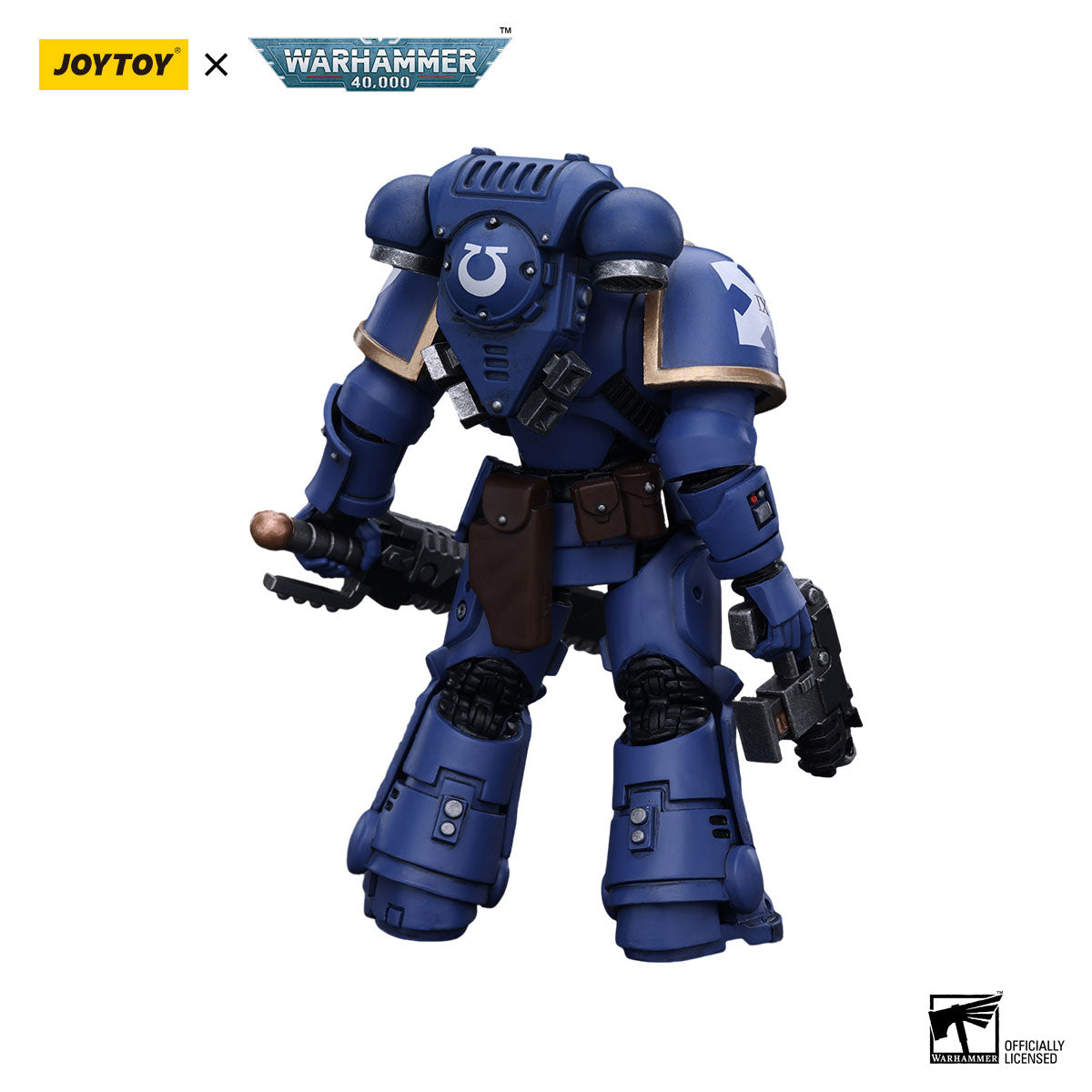 JOYTOY Warhammer 40K Ultramarines Outriders Brother Catonus figure
