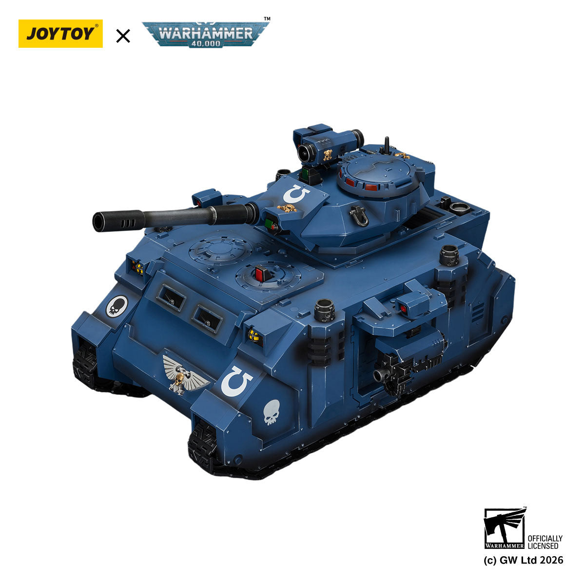 JOYTOY Warhammer 40K Ultramarines Predator Destructor figure