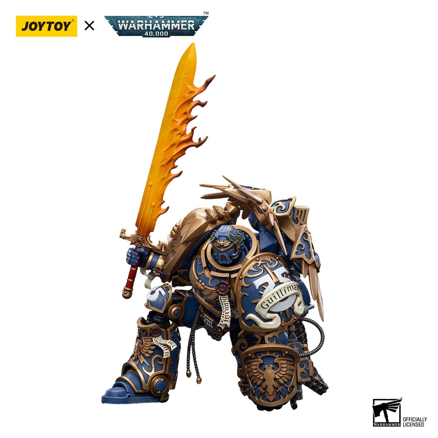 JOYTOY Warhammer 40K Ultramarines Primarch Roboute Guilliman figure