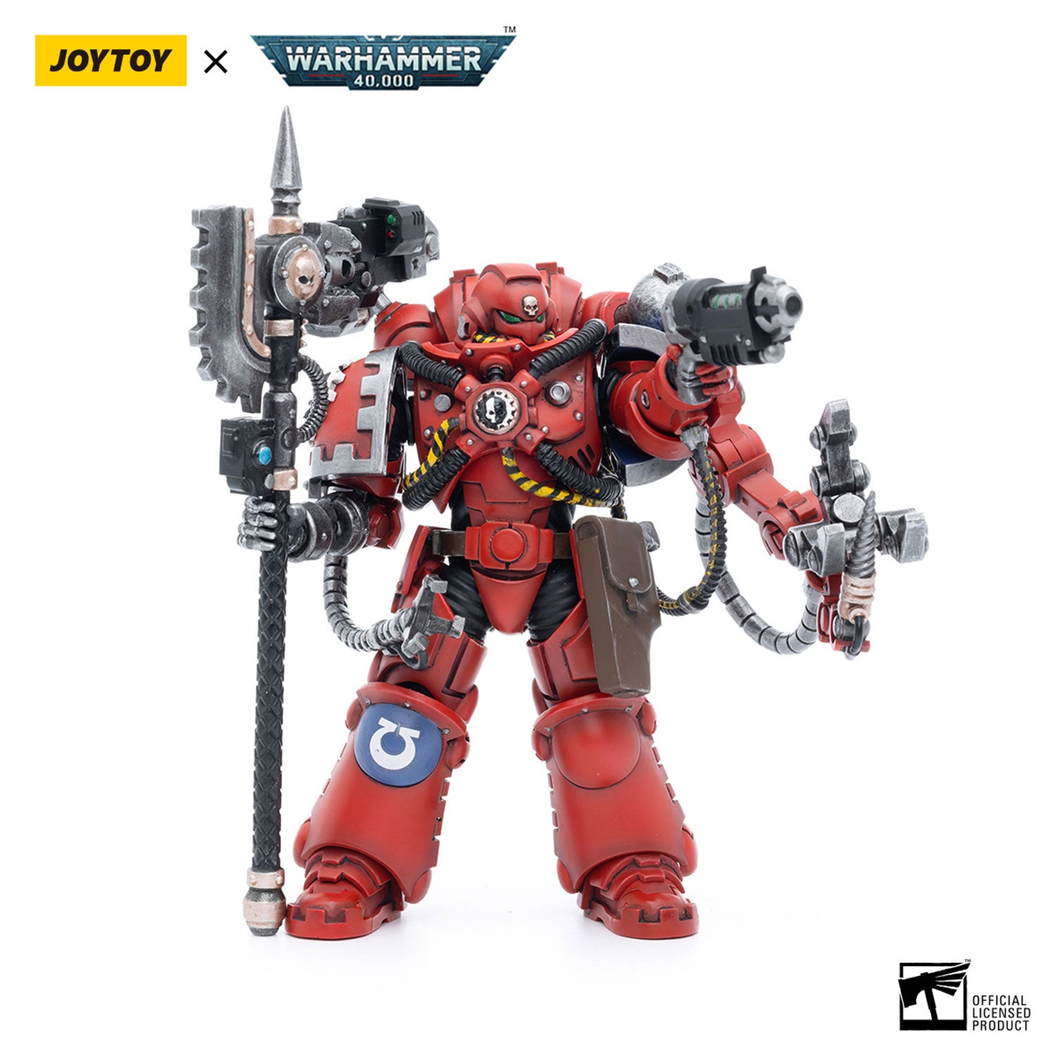 JOYTOY Warhammer 40K Ultramarines Primaris Techmarine Brother Tybestis figure