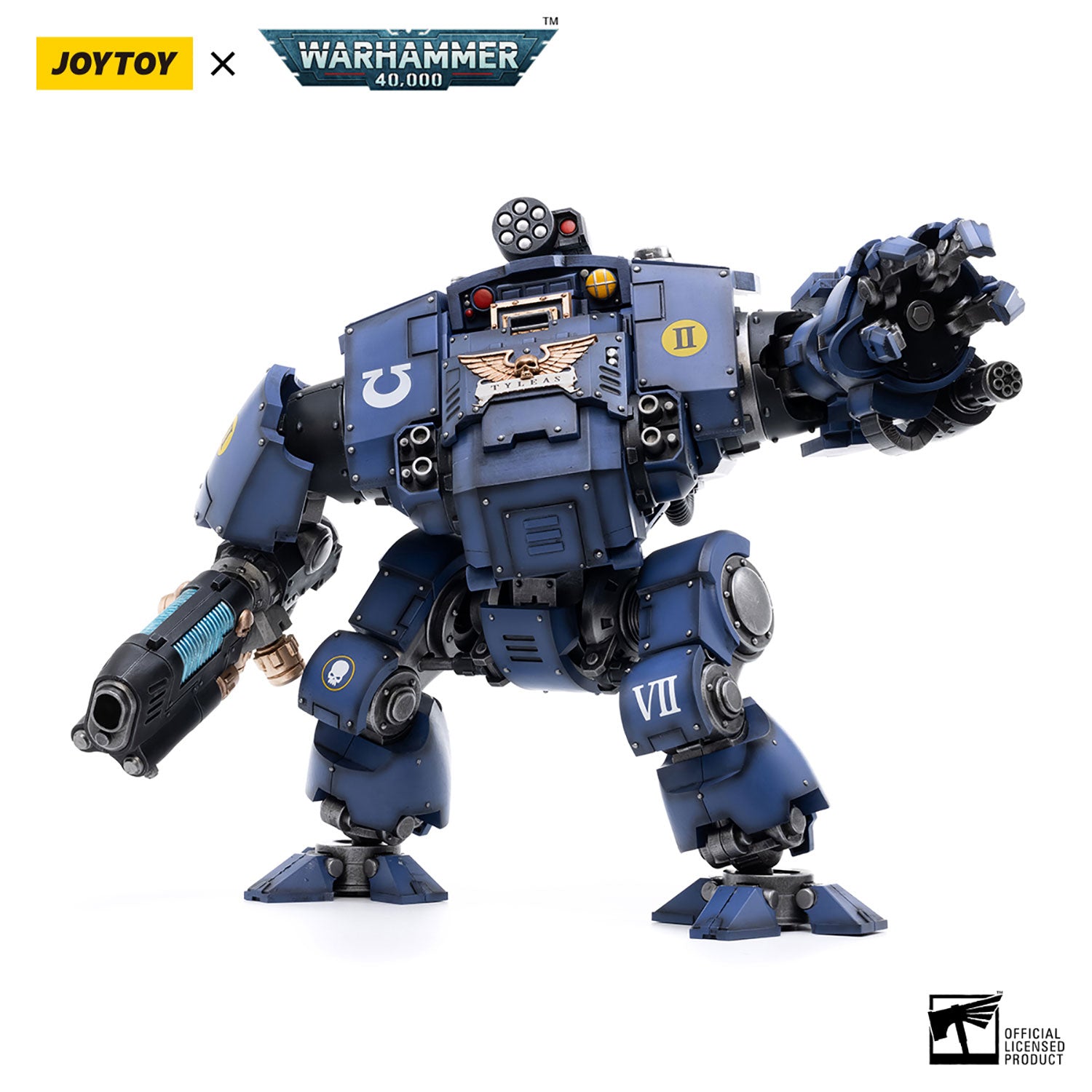 JOYTOY Warhammer 40K Ultramarines Redemptor Dreadnought Brother Dreadnought Tyleas figure