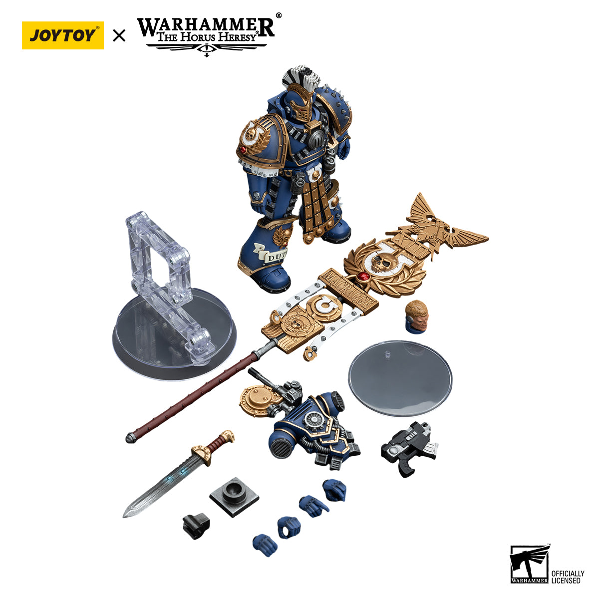 JOYTOY Horus Heresy Ultramarines Remus Ventanus figure