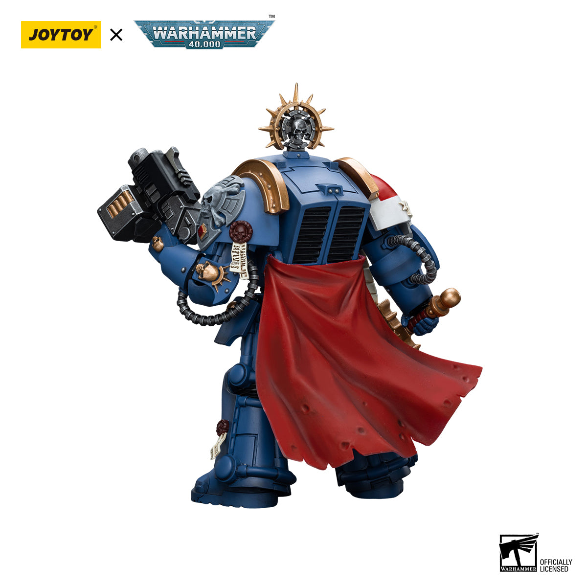 JOYTOY Warhammer 40K Ultramarines Terminator Captain Severus Agemman figure