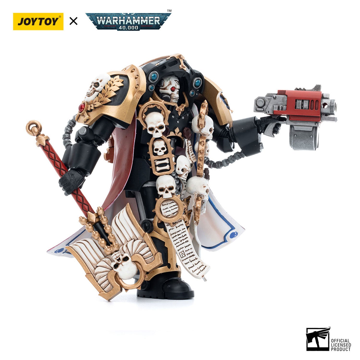JOYTOY Warhammer 40K Ultramarines Terminator Chaplain Brother Vanius figure