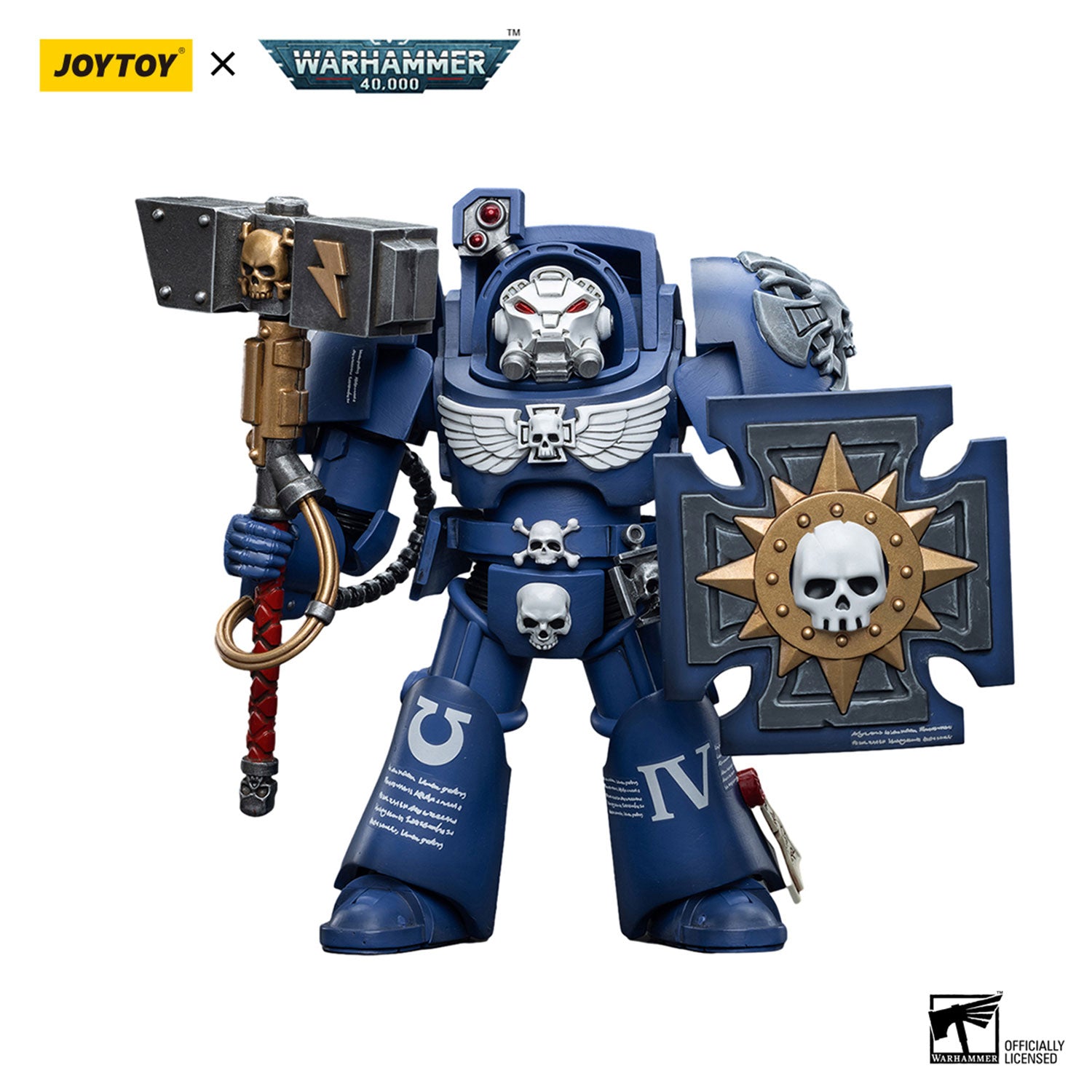 JOYTOY Warhammer 40K Ultramarines Terminators Brother Acastian figure