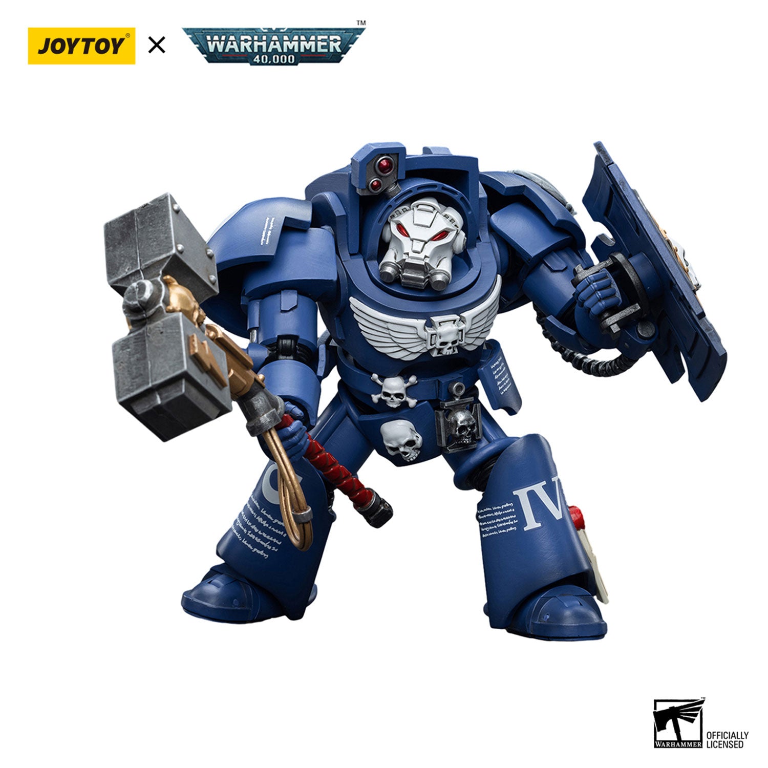 JOYTOY Warhammer 40K Ultramarines Terminators Brother Acastian figure