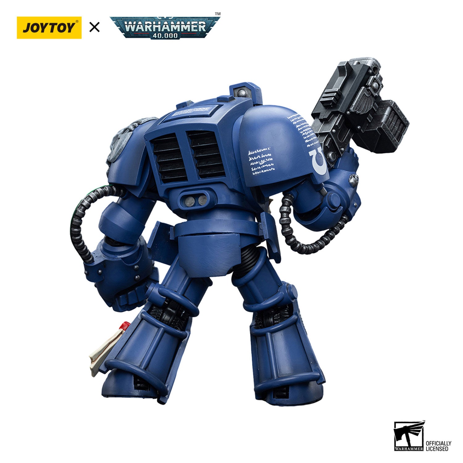 JOYTOY Warhammer 40K Ultramarines Terminators Brother Caesaran figure