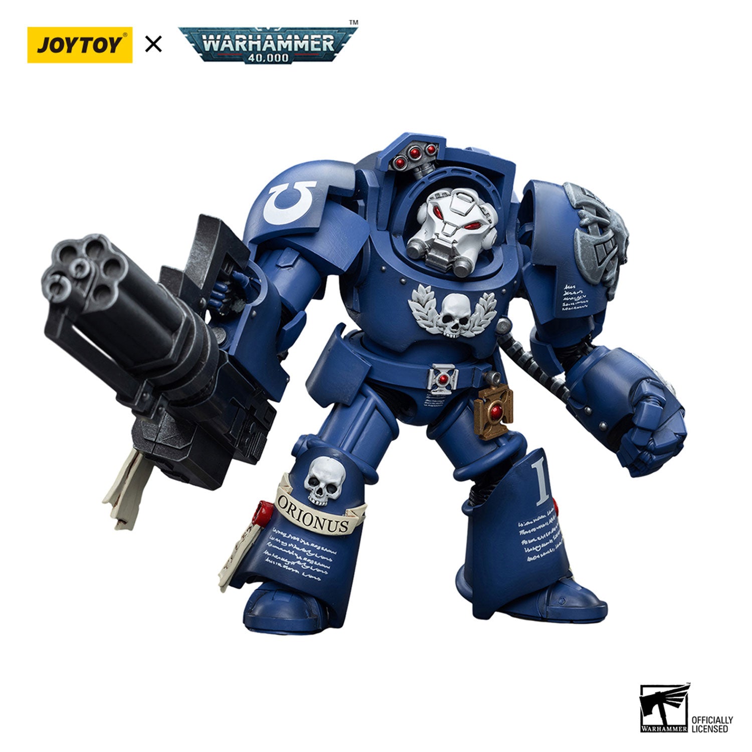 JOYTOY Warhammer 40K Ultramarines Terminators Brother Orionus figure