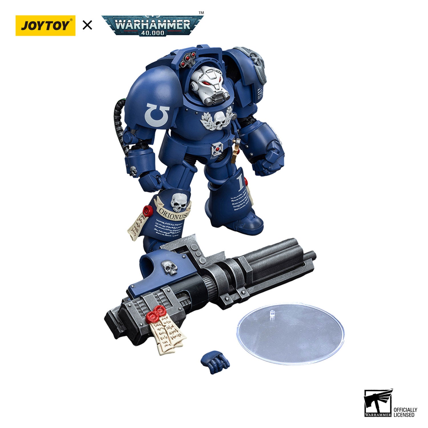 JOYTOY Warhammer 40K Ultramarines Terminators Brother Orionus figure