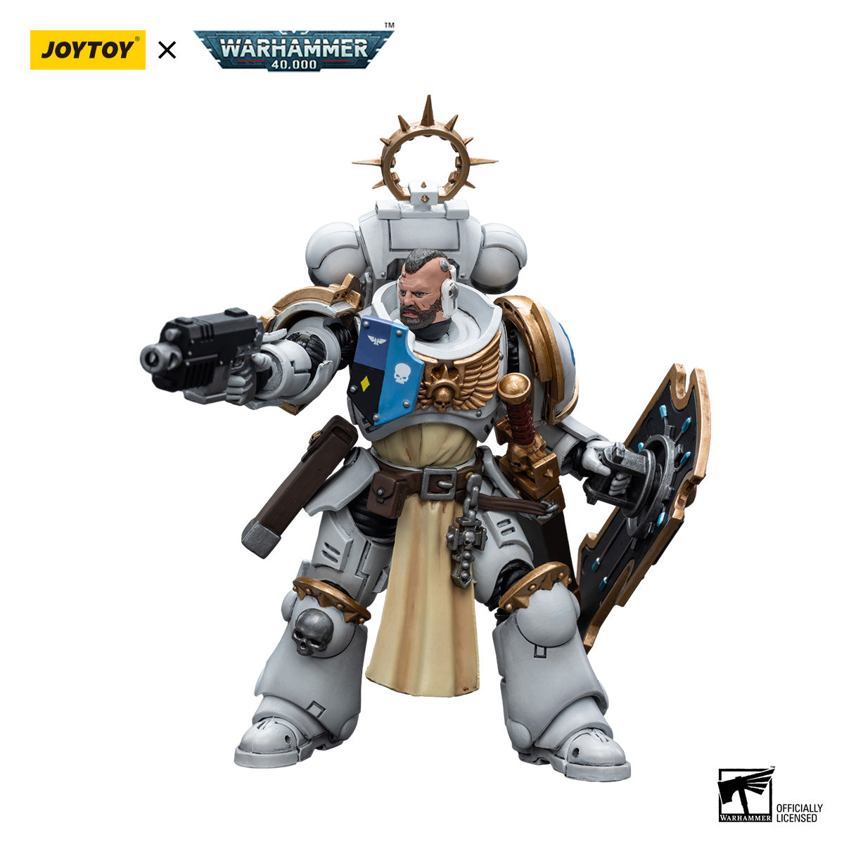 JOYTOY Warhammer 40K White Consuls Bladeguard Veteran figure