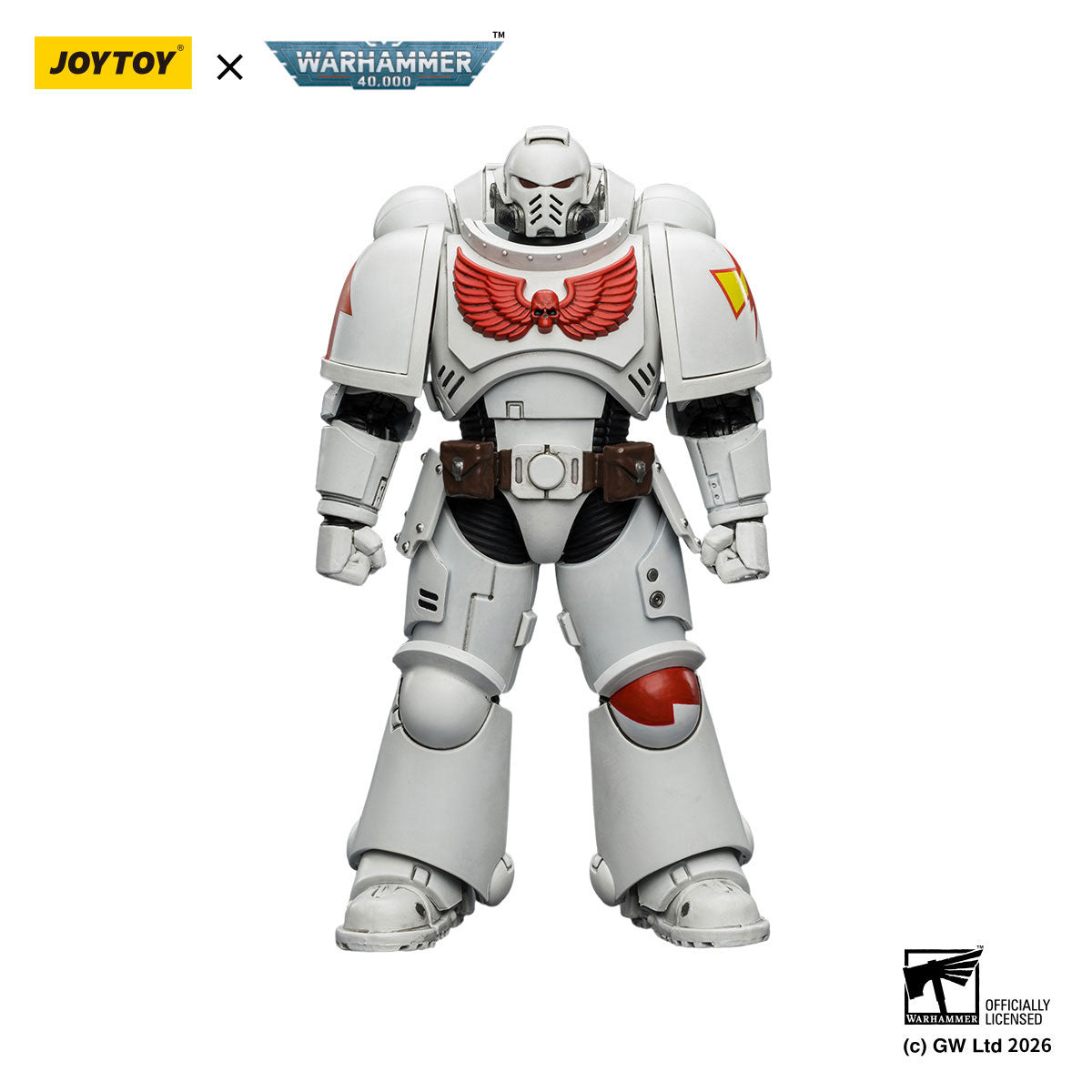 JOYTOY Warhammer 40K White Scars Intercessor figure