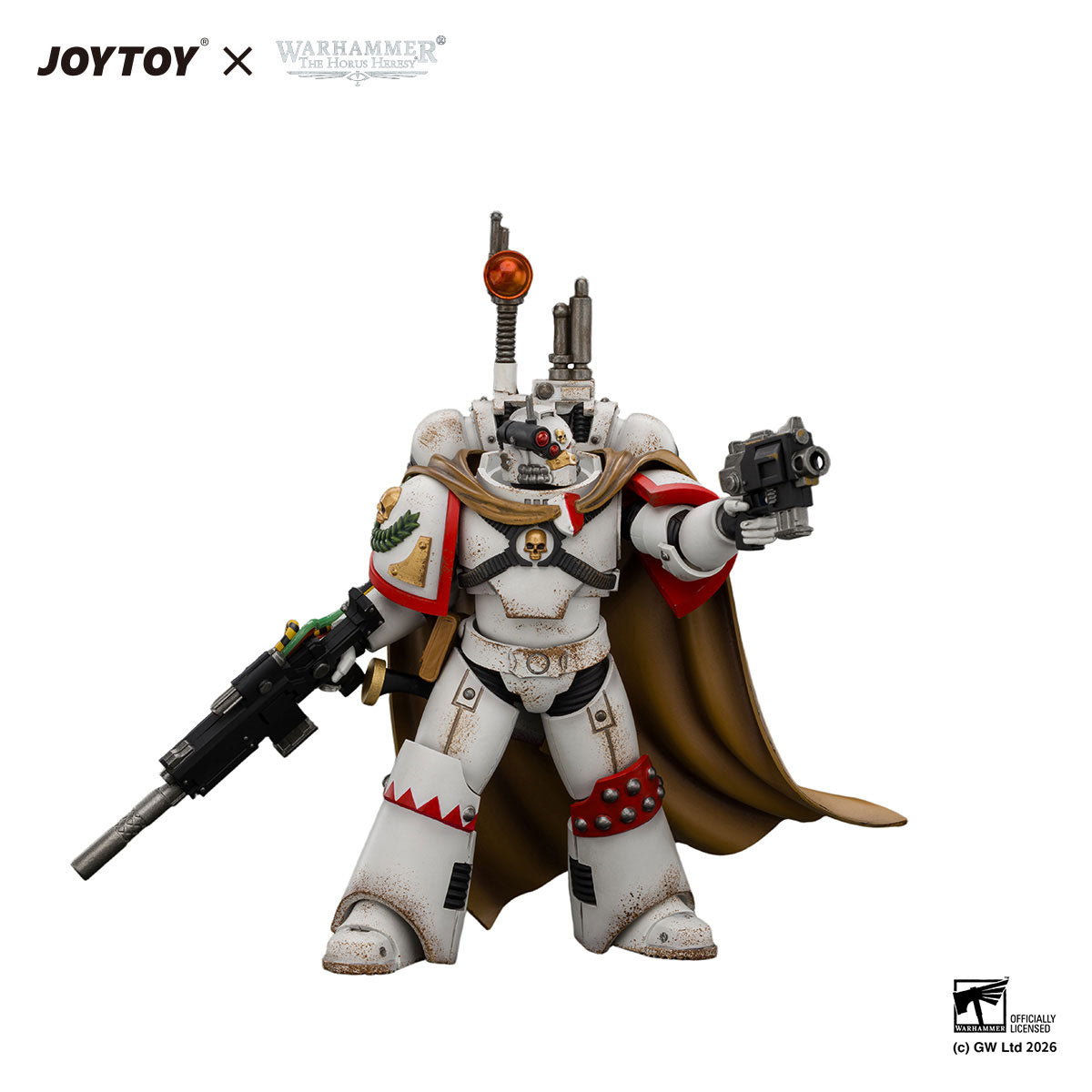 JOYTOY Horus Heresy White Scars Legion Vigilator figure