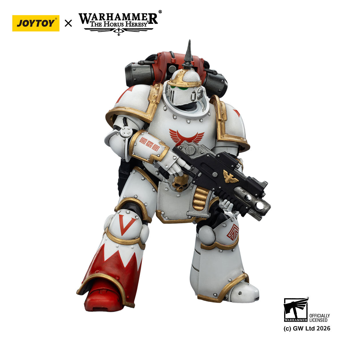 JOYTOY Horus Heresy White Scars MKIll Tactical Legionary figure