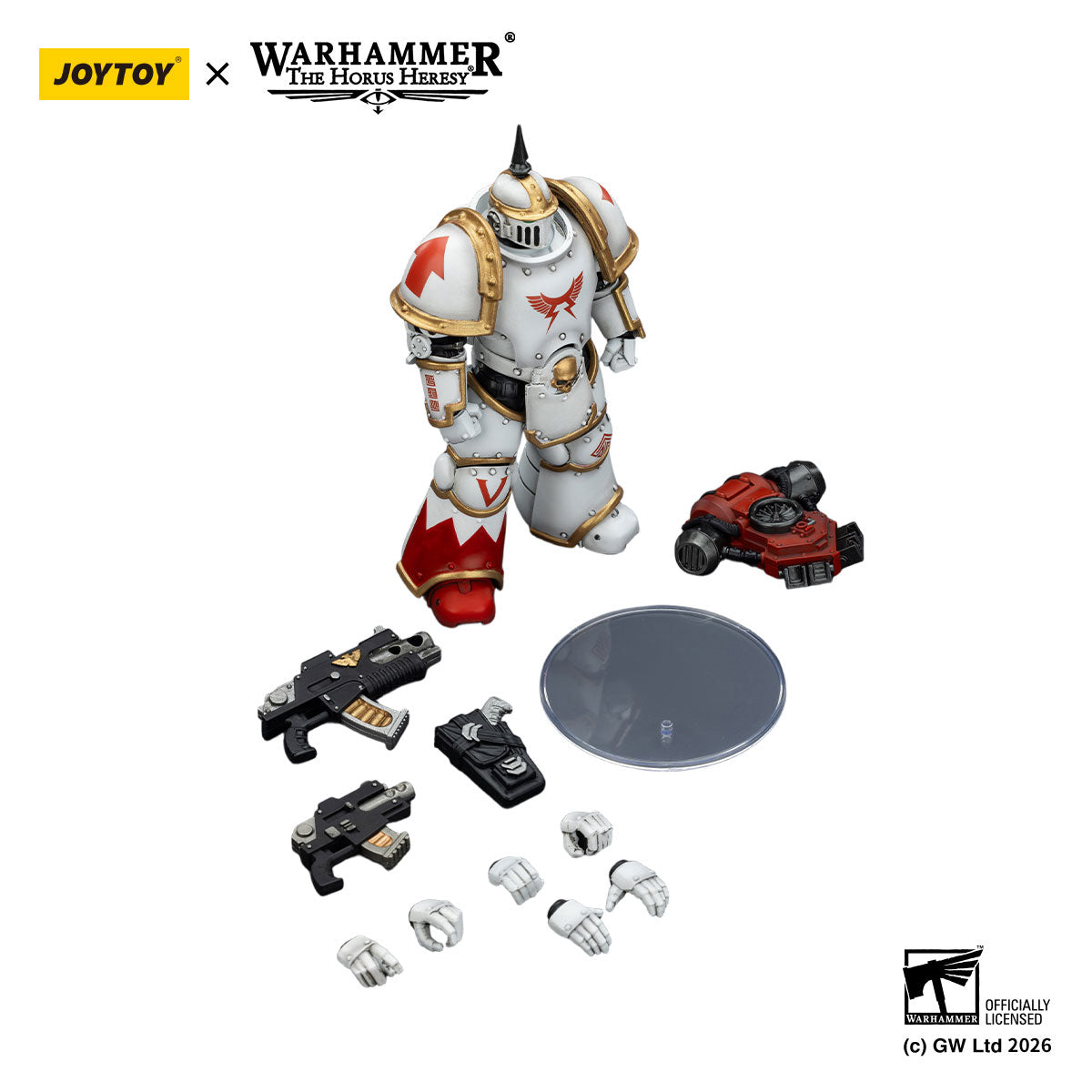 JOYTOY Horus Heresy White Scars MKIll Tactical Legionary figure