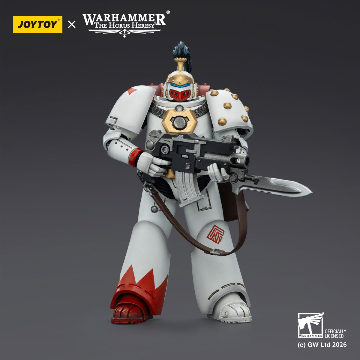 JOYTOY Horus Heresy White Scars MKVI Tactical Legionary figure