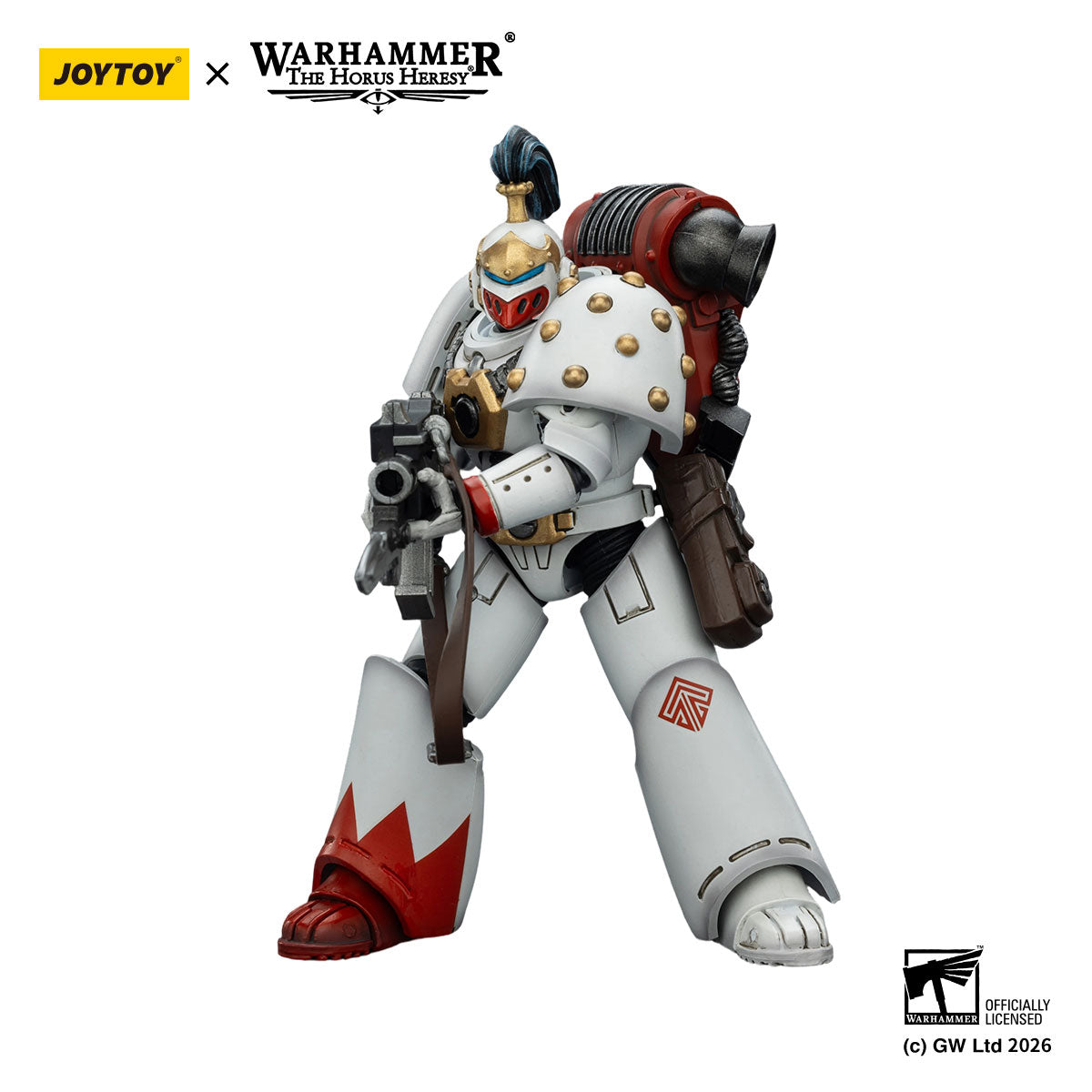JOYTOY Horus Heresy White Scars MKVI Tactical Legionary figure