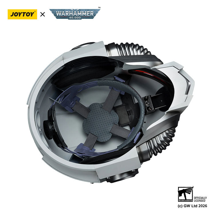 JOYTOY Warhammer 40K White Scars MkX Helmet figure