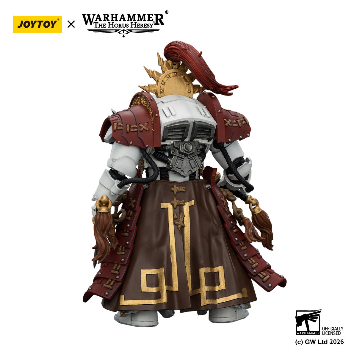 JOYTOY Horus Heresy White Scars Qin Xa-Master of the Keshig figure