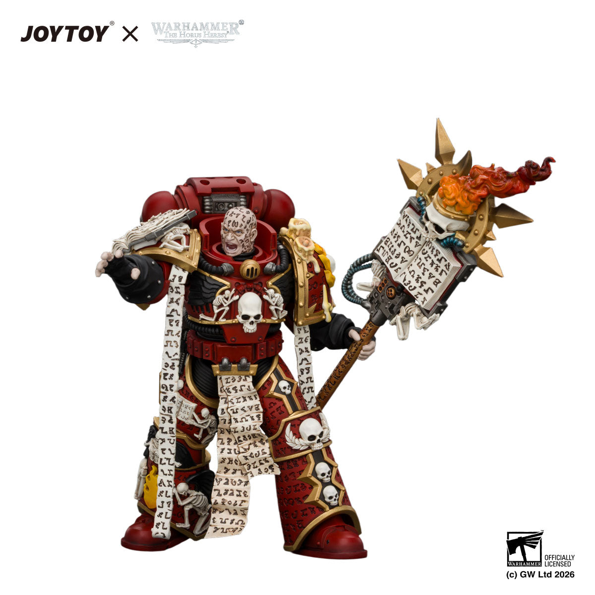 JOYTOY Horus Heresy Word Bearers Erebus,the Dark Apostle figure