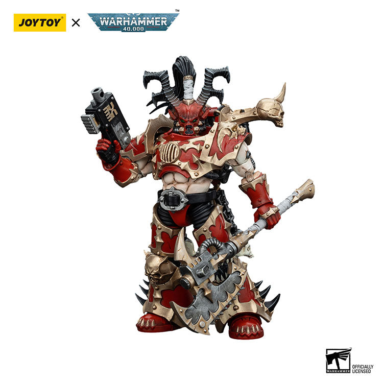 JOYTOY Warhammer 40K World Eaters Lord Invocatus figure