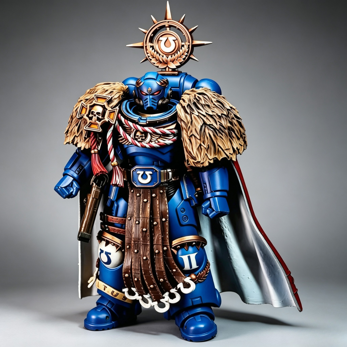 Ultramarines Captain Titus - Custom Painted Figure - Image 2