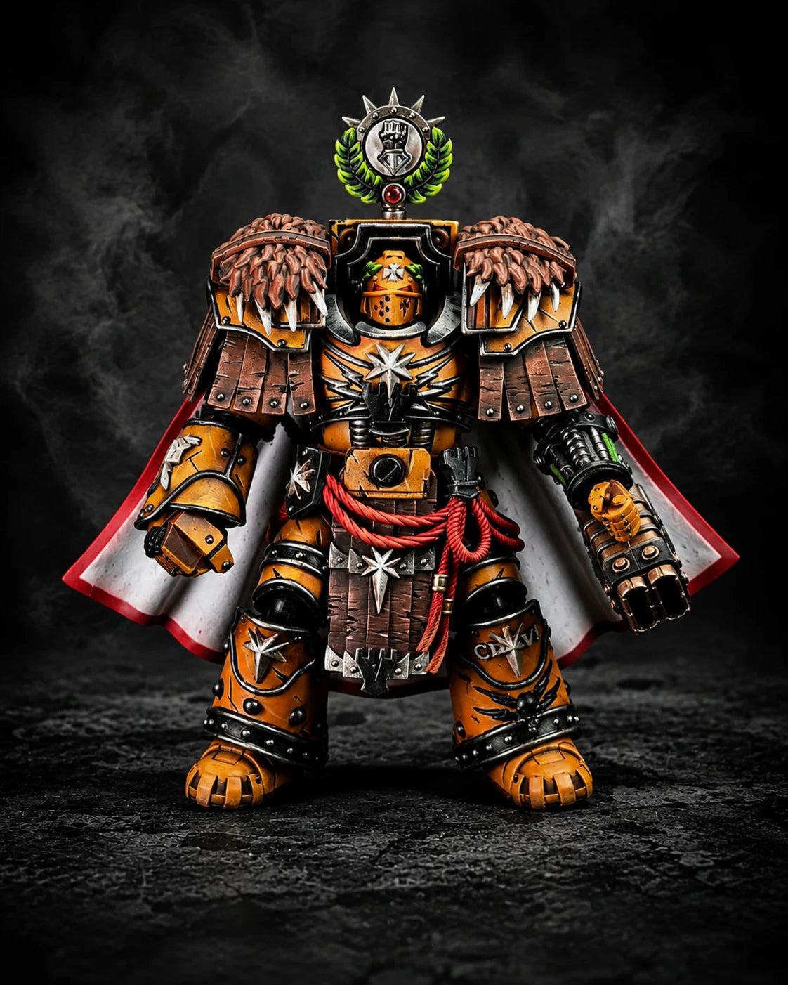 Imperial Fists Lord Castellan Evander Garrius – Black Bastion